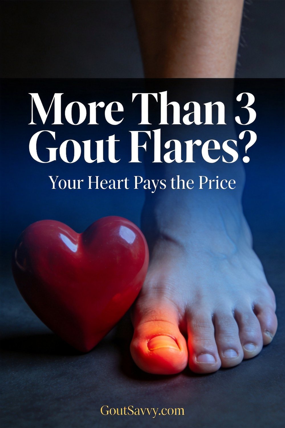 More Than 3 Gout Flares? Your Heart Pays the Price