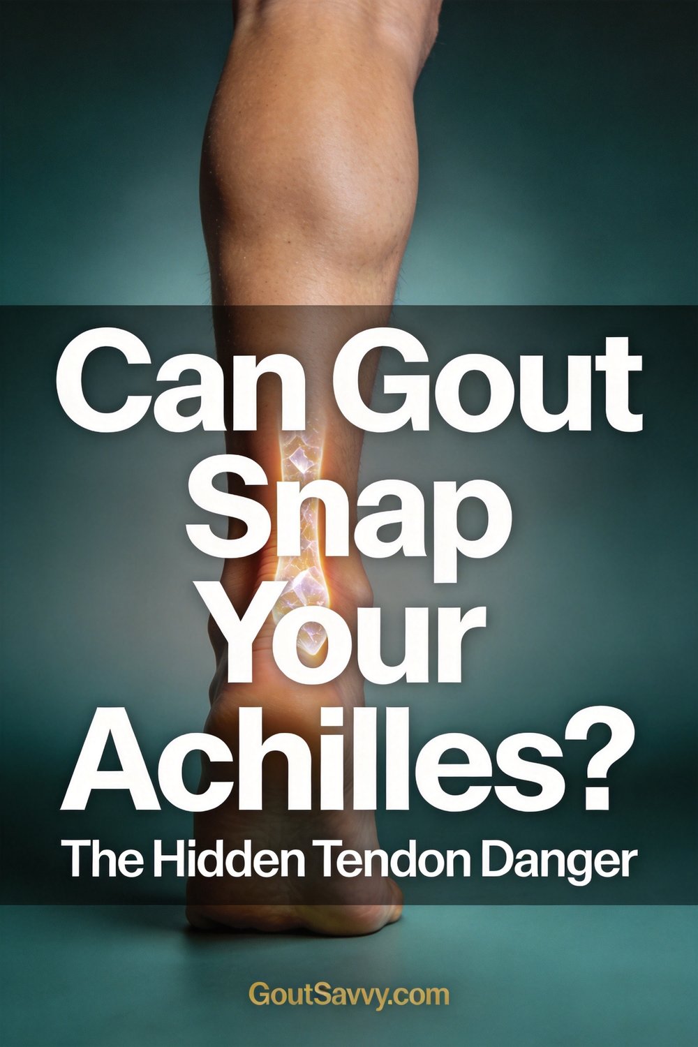 Can Gout Snap Your Achilles Tendon? The Hidden Tendon Danger
